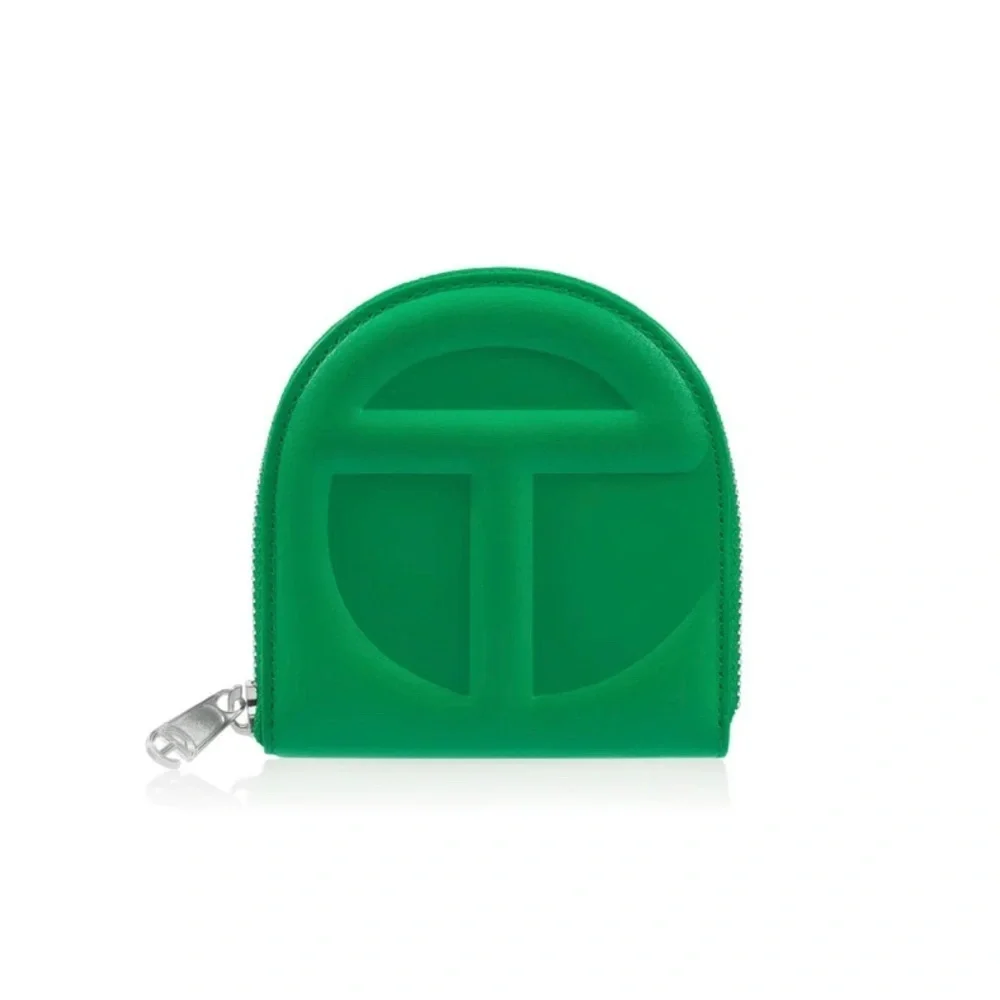 Telfar greenscreen wallet